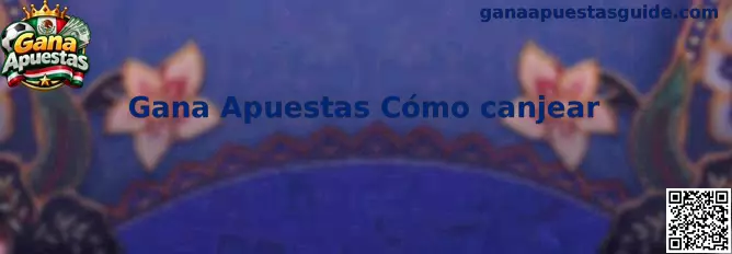 Guía visual para canjear códigos promocionales de Gana Apuestas