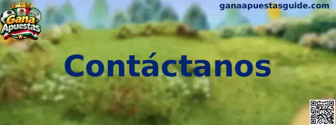 Página de contacto de Gana Apuestas