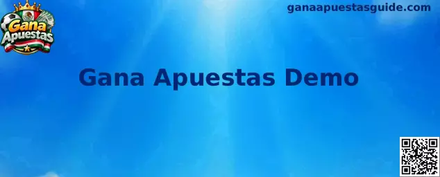 Vista ilustrativa de la experiencia Gana Apuestas Demo