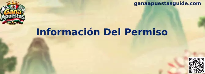 Guía visual para consultar Información Del Permiso y validar una autorización de juegos o sorteos en México