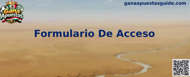 Formulario de Acceso Gana Apuestas
