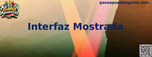 Ejemplo visual de una interfaz mostrada