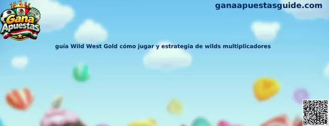 Imagen ilustrativa de la guía de Wild West Gold sobre símbolos wild, multiplicadores y giros gratis